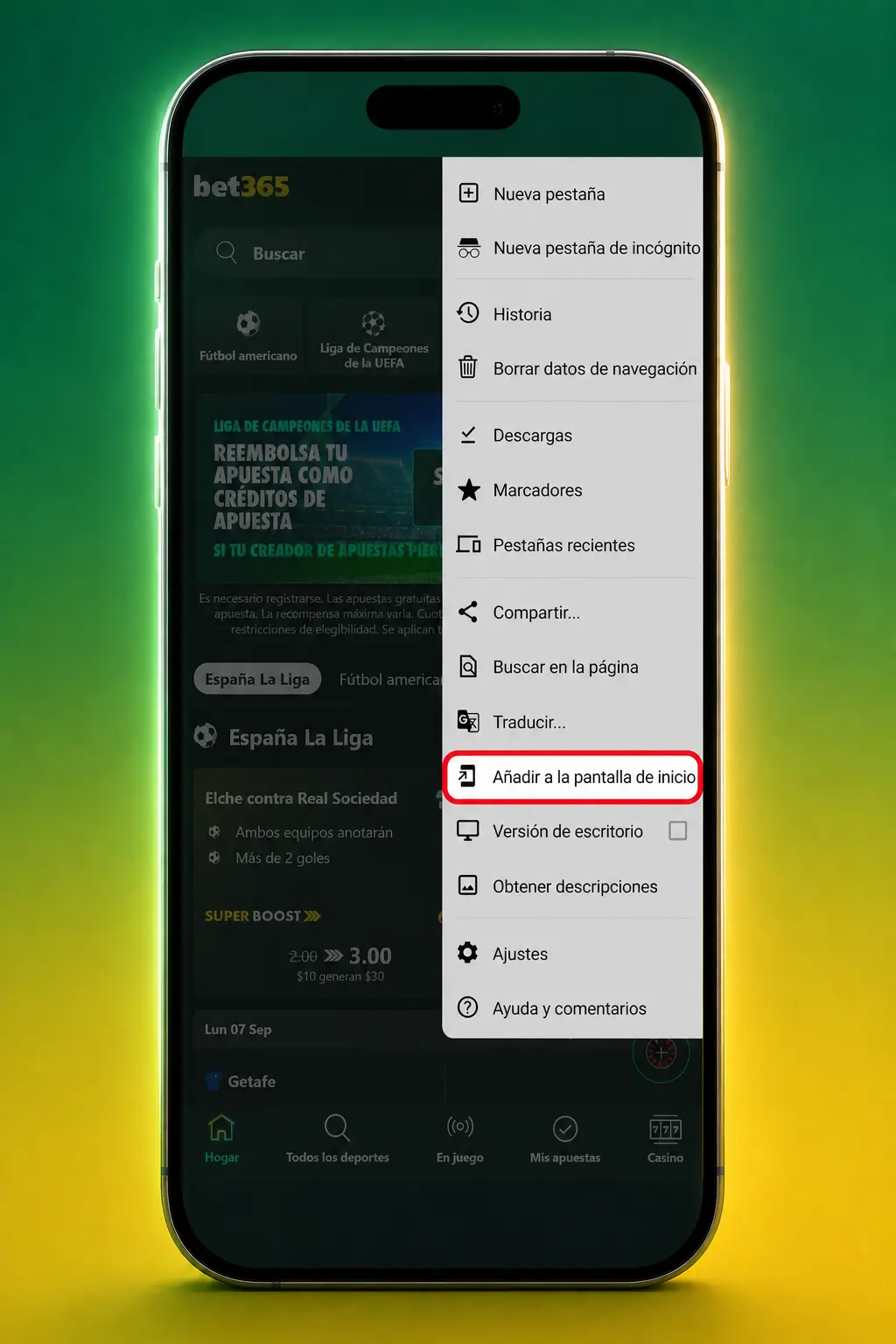 Pasos para descargar e instalar el APK de Bet365 en Android desde la página oficial en Guatemala